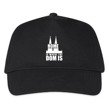 Cologne Home Is Where The Dom Is Cologne Carnival Cologne - Kids’ Baseball Cap - black - Front