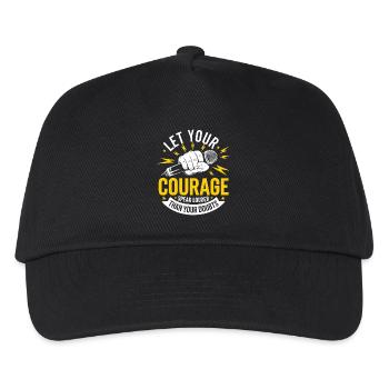 Poetry Slam Speak Loud Slam Poetry - Kids’ Baseball Cap - black - Front