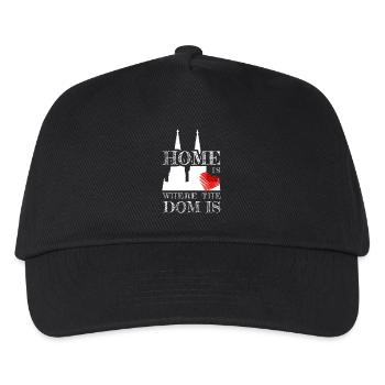 Cologne Home Is Where The Dom Is Cologne Carnival Cologne - Kids’ Baseball Cap - black - Front