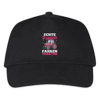 Tractor Farmer Farmer Tractor Driver Tractor - Kids’ Baseball Cap - black - Front