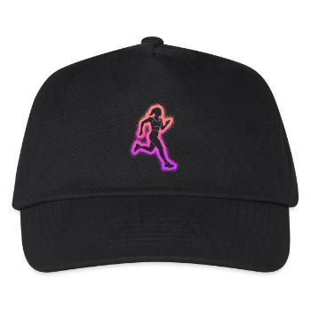 Running Jogging Kids Ladies Girls Runner - Kids’ Baseball Cap - black - Front