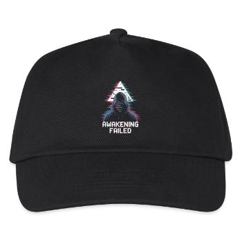 Awakening Failed – Neon Glitch Figure - Kids’ Baseball Cap - black - Front