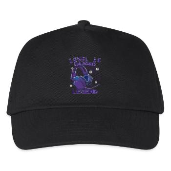 Level 14 Unlock Legend - Kids’ Baseball Cap - black - Front