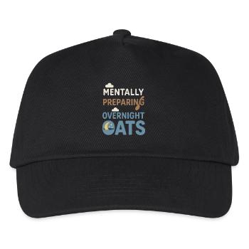 Porridge Breakfast Culture Overnight - Kids’ Baseball Cap - black - Front
