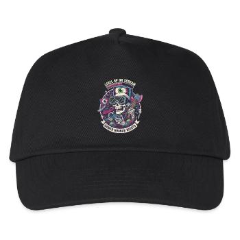 Level Up Screams Gamer Night - Kids’ Baseball Cap - black - Front