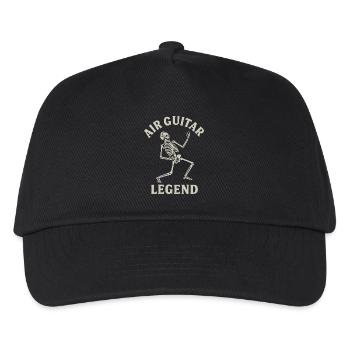 Luftgitarre Air Guitar - Casquette de baseball Enfant - noir - Devant