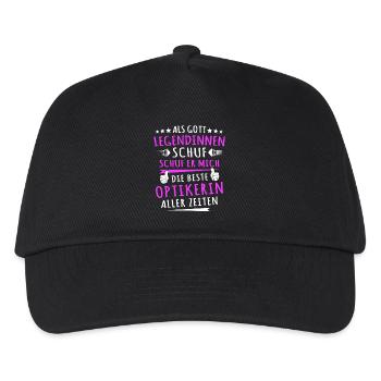 Optician Sayings - Kids’ Baseball Cap - black - Front