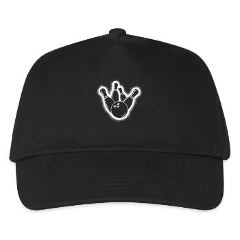 Bowler Boys Men Kids Bowling - Kids’ Baseball Cap - black - Front