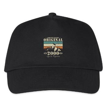 Limitierte Original 2000 – Reife Kunst - Kinder Basecap - Schwarz - Vorne