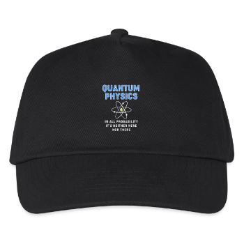 Physique quantique physique quantique - Casquette de baseball Enfant - noir - Devant
