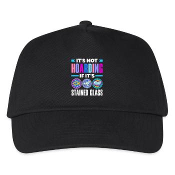 Stained Glass Art Stained Glass Artist - Kids’ Baseball Cap - black - Front
