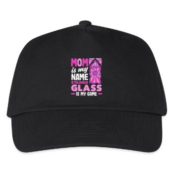 Stained Glass Art Stained Glass Artist - Kids’ Baseball Cap - black - Front