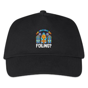 Stained Glass Art Stained Glass Artist - Kids’ Baseball Cap - black - Front