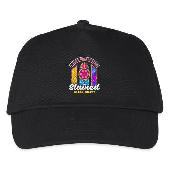 Stained Glass Art Stained Glass Artist - Kids’ Baseball Cap - black - Front