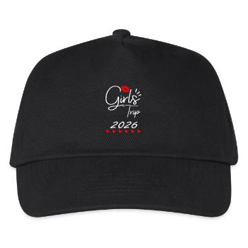 Girls Trip 2026 Girls' Tour Girls' Strip Girls' Strip - Kids’ Baseball Cap - black - Front