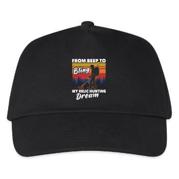 Metal Detector Relics Search - Kids’ Baseball Cap - black - Front