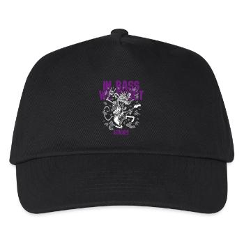 Hardtekk Tekke East Germany In Bass We Trust - Kids’ Baseball Cap - black - Front