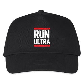 Run Ultra - Casquette de baseball Enfant - noir - Devant