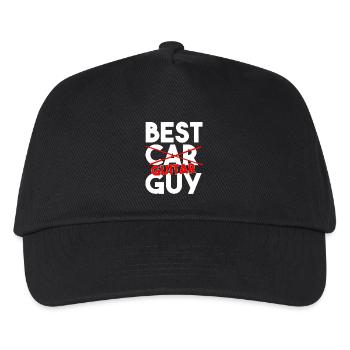 Bester Gitarrist aller Zeiten als Musiker-Band-Gitarrist - Kinder Basecap - Schwarz - Vorne