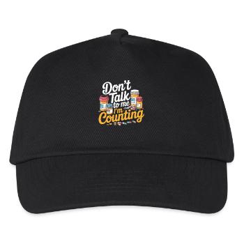 Don't Talk to Me I'm Counting Pills - Kinder Basecap - Schwarz - Vorne