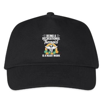  Therapeutic Therapist Must Haves RT Recreational - Kids’ Baseball Cap - black - Front