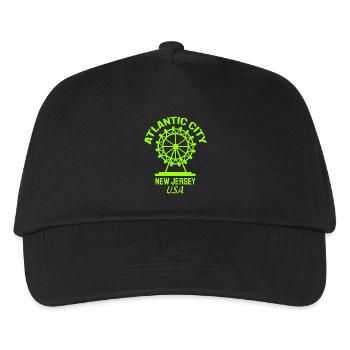 Atlantic City - Est. 1854 - New Jersey - USA - Kinder Basecap - Schwarz - Vorne