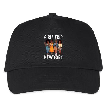 New York Girls Trip - Kinder Basecap - Schwarz - Vorne