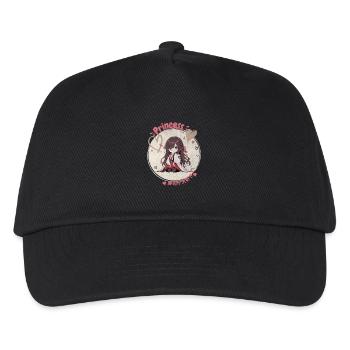 Kawaii Anime Princess – Otaku Girl Design - Kids’ Baseball Cap - black - Front
