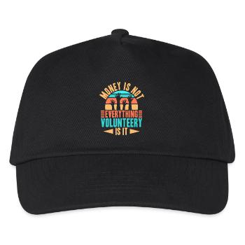 Volunteer Appreciation Money Is Not Everything - Kids’ Baseball Cap - black - Front