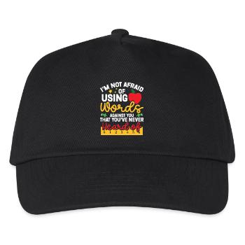  ELA Crew School Supplies ELA Teacher English - Kids’ Baseball Cap - black - Front