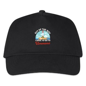 Baltic Sea OUT OF THE WAY I HAVE TO GO TO UMMANZ Funny - Kids’ Baseball Cap - black - Front