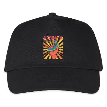 Disc Golf Grippe-le et Rip It Flying Disc Fun - Casquette de baseball Enfant - noir - Devant