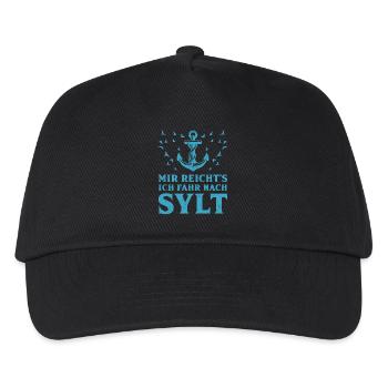 Island of Sylt I'VE HAD ENOUGH, I'M GOING TO SYLT Funny - Kids’ Baseball Cap - black - Front
