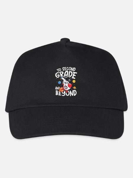 From primary school to the stars - Kids’ Baseball Cap - black