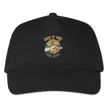 Saisis-le et déchire Disc Golf Flying Disc - Casquette de baseball Enfant - noir - Devant