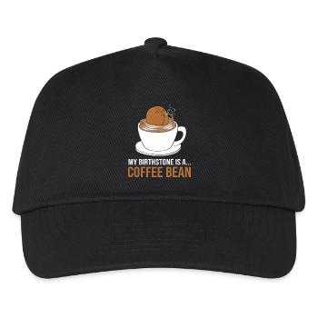 Barista Espresso Kaffee Koffein - Kinder Basecap - Schwarz - Vorne