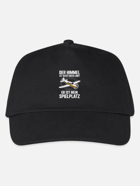 Der Himmel Ist Nicht Mein Limit Er Ist Mein - Kinder Basecap - Schwarz