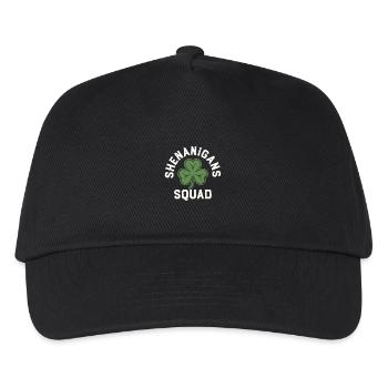 Shenanigans Squad Shamrock - Kinder Basecap - Schwarz - Vorne