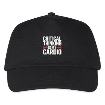 ICU Nurse Critical Thinking Is My Rapid Response - Kids’ Baseball Cap - black - Front