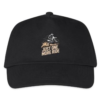 Encore une sortie en dirt bike - Casquette de baseball Enfant - noir - Devant
