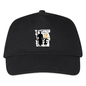 Marche pour la paix - Casquette de baseball Enfant - noir - Devant