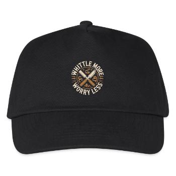 Réduisez la taille de l’inquiétude - Casquette de baseball Enfant - noir - Devant