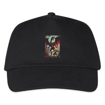 Créatures mythologiques Kongamato - Casquette de baseball Enfant - noir - Devant