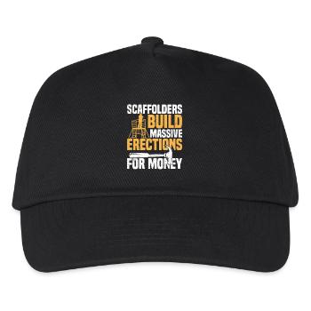  Scaffolding Platform Construction Worker Scaffold - Kids’ Baseball Cap - black - Front