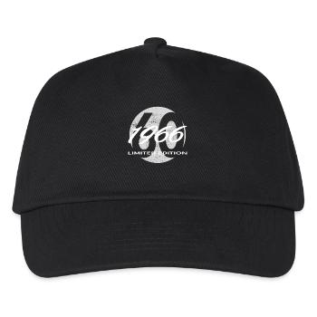 60. Geburtstag 1966 Geschenk für Männer und Frauen - Kinder Basecap - Schwarz - Vorne