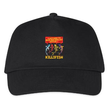 Toothcarp Killfish Toothed carp - Kids’ Baseball Cap - black - Front