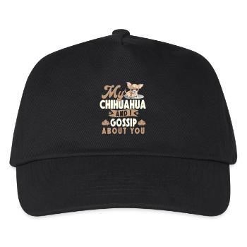 Chihuahua Chihuahueño My Chihuahua - Kids’ Baseball Cap - black - Front