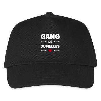 TWIN GANG - Kinder Basecap - Schwarz - Vorne