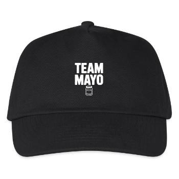 Team Mayo - Kinder Basecap - Schwarz - Vorne