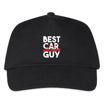 Bester Karosseriebauer, lustiger Handwerker-Slogan - Kinder Basecap - Schwarz - Vorne